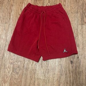Jordan Men's Athletic Red Shorts